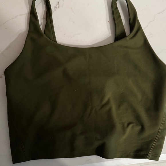 Old Navy Active Powersoft Sports Bra - Olive - Picture 3 of 4